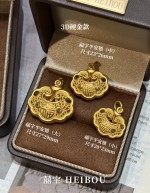 【3D/5D硬金】平安锁-吊坠