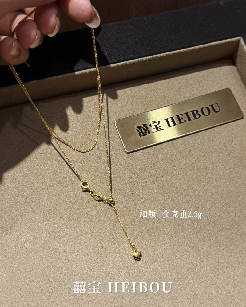 5G实心-抽拉肖邦项链