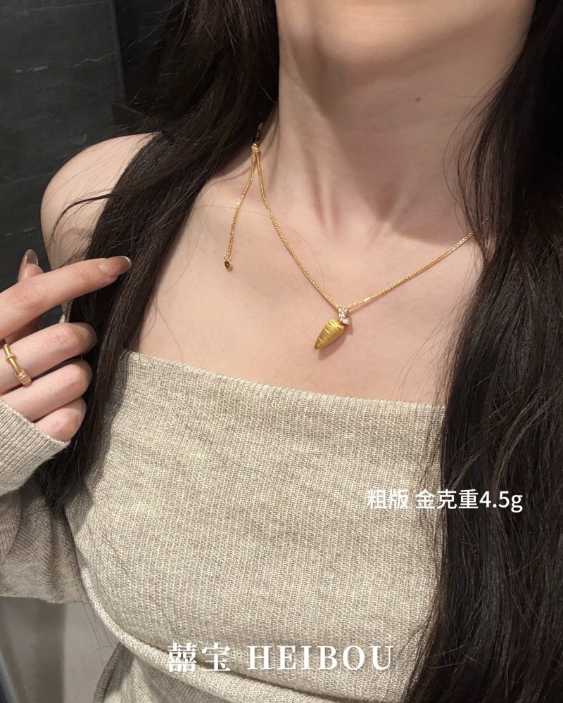 5G实心-抽拉肖邦项链