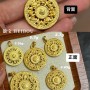 【3D硬金】八宝罗盘-吊坠