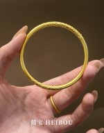 【3D硬金】卷草纹-手镯