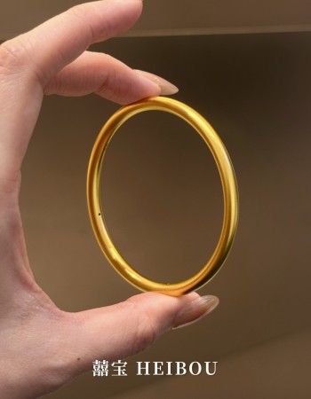 【3D硬金】古法素圈-手镯