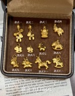 【3D硬金】小木马-吊坠