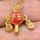 平安健康拨浪鼓-吊坠（烤漆）  + RM10.00 