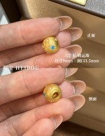 【3D硬金】精品镶嵌转运珠
