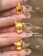 【3D硬金】线条小狗