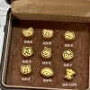 【3D硬金】线条生肖配件
