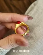 【3D硬金】苹果宾狗戒指