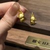 【3D硬金】贴贴线条小狗-吊坠（磁吸）