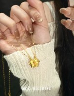 【3D硬金】贴贴线条小狗-吊坠（磁吸）