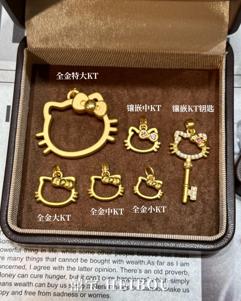 【3D硬金】镂空凯蒂猫
