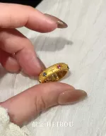 【5D工艺】彩钻八芒星戒指