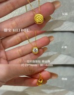 【5D硬金】一克拉泡泡钻-吊坠