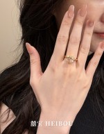 【5D硬金】大冰糖凯蒂猫钻戒