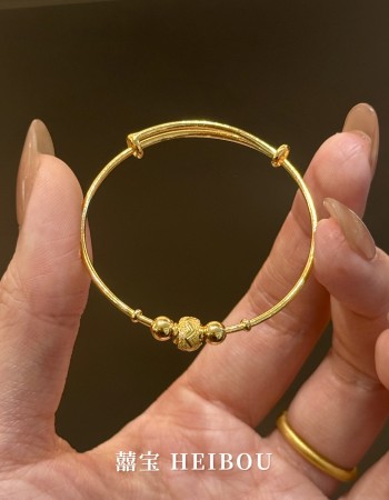 【5D硬金】喜韵绣球-宝宝手镯