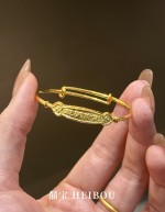 【5D硬金】聪明伶俐-宝宝手镯