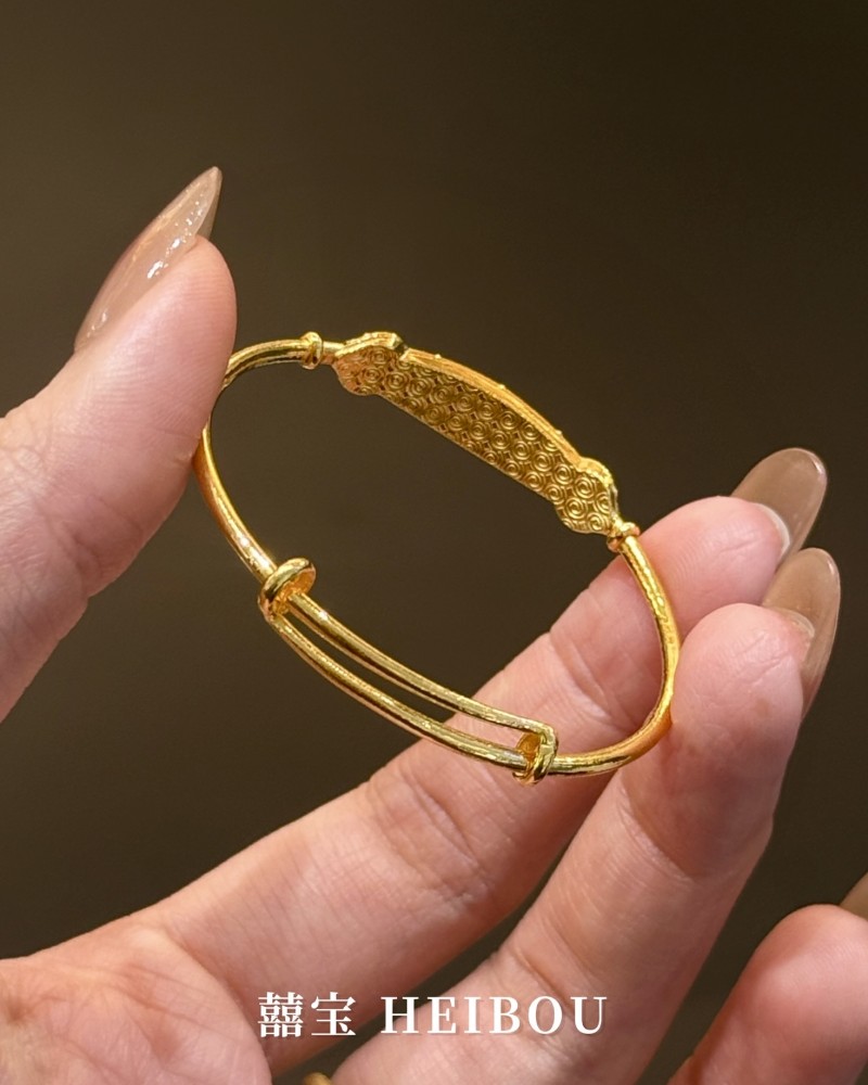 【5D硬金】聪明伶俐-宝宝手镯