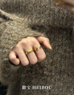 【5D硬金】腊肠小狗-戒指