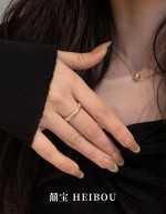 【5D镶嵌】半圈排钻戒指