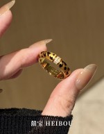 【5D镶嵌】点钻豹纹戒指