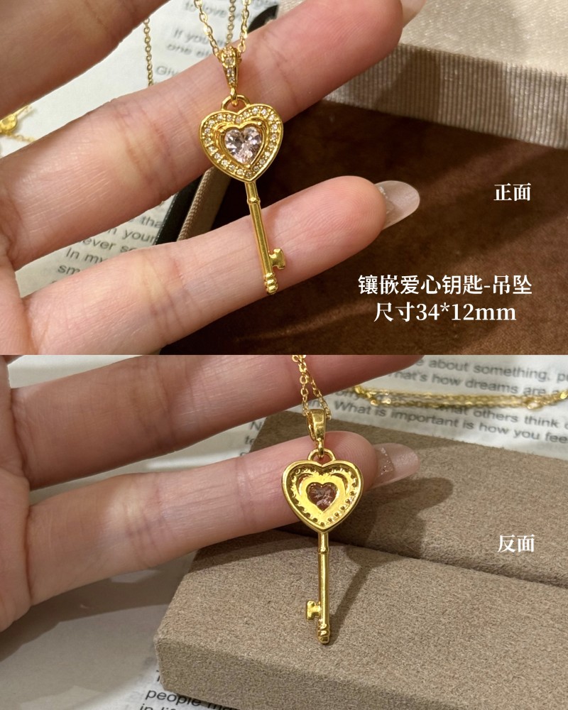 【5D镶嵌】爱心牌锁头钥匙-吊坠