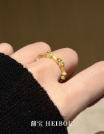 【5D镶嵌】竹节拉丝戒指