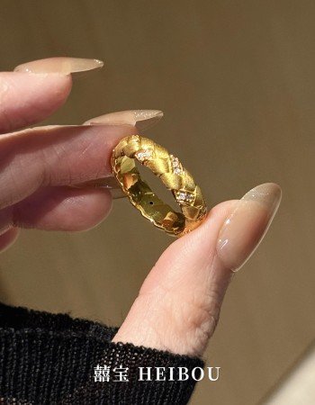 【5D镶嵌】编织麻花戒指