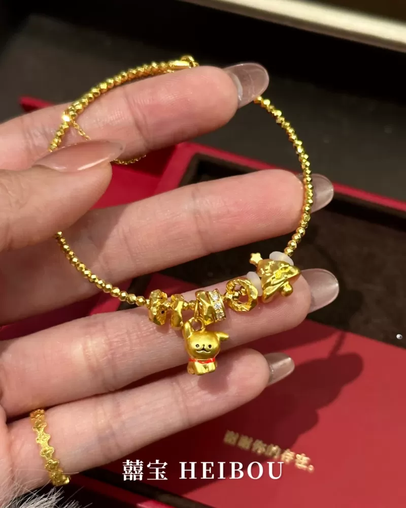 【5G实心】万能串蹦迪手镯