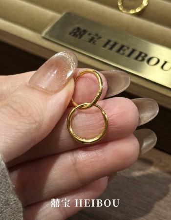 【5G实心】光面圆环-耳环