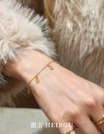 【5G实心】平安喜乐手链