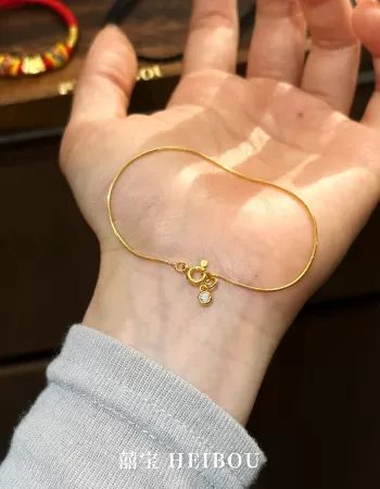 【5G实心】泡泡钻蛇骨链-手链