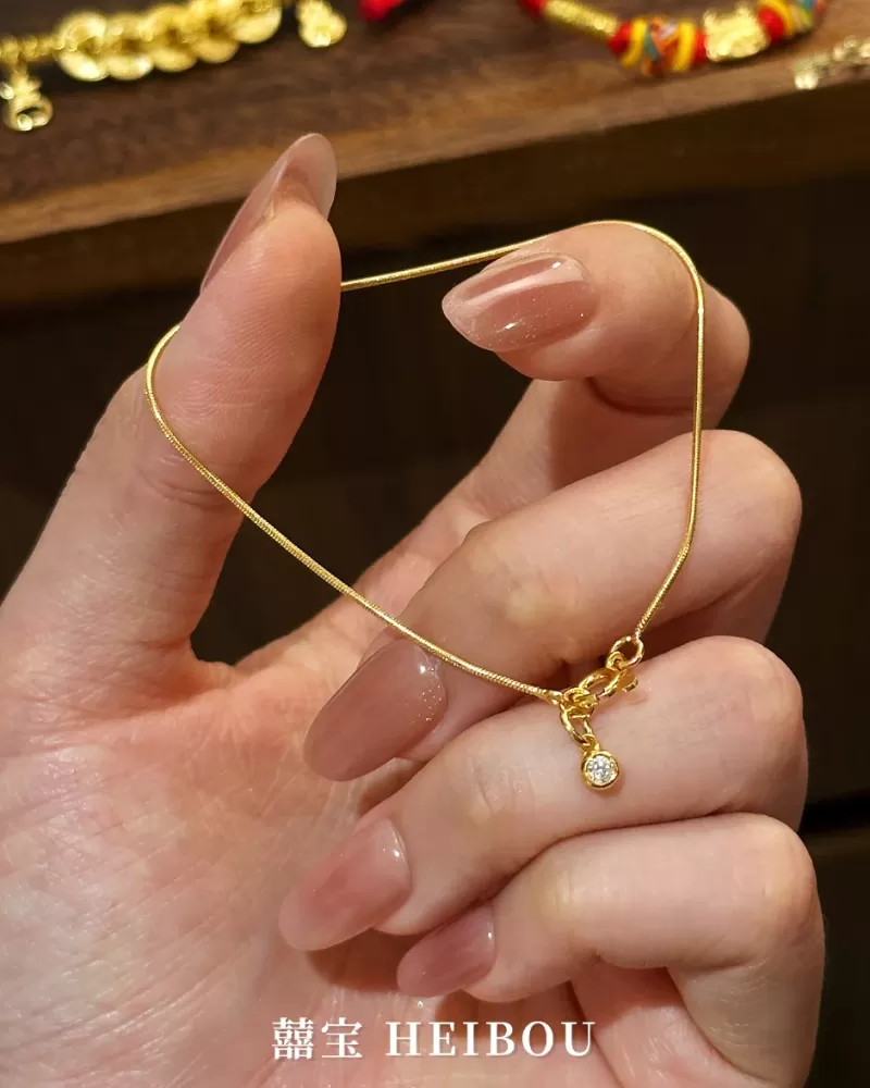 【5G实心】泡泡钻蛇骨链-手链