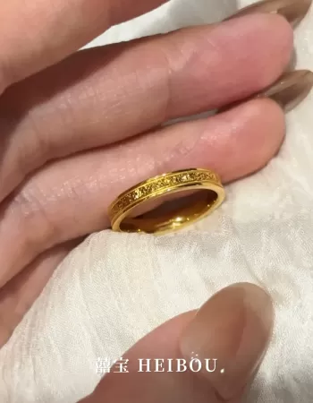 【5G实心】碎冰满天星戒指