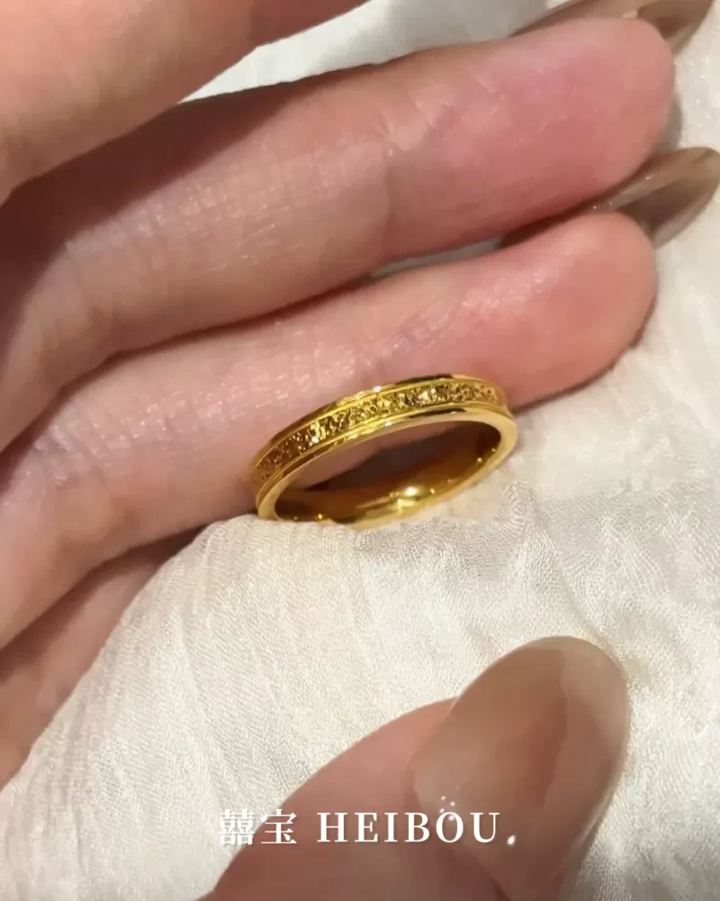 【5G实心】碎冰满天星戒指