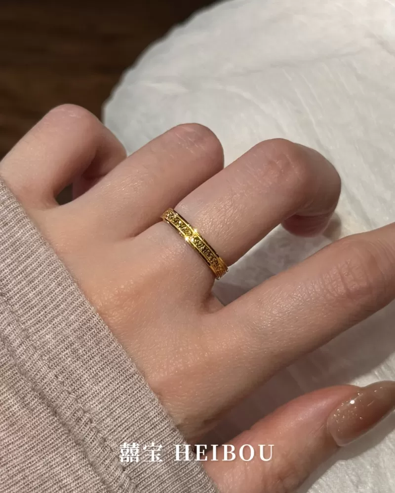 【5G实心】碎冰满天星戒指