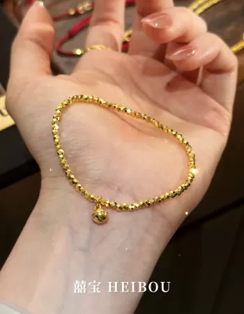 【5G实心】铃铛蹦迪珠串手链