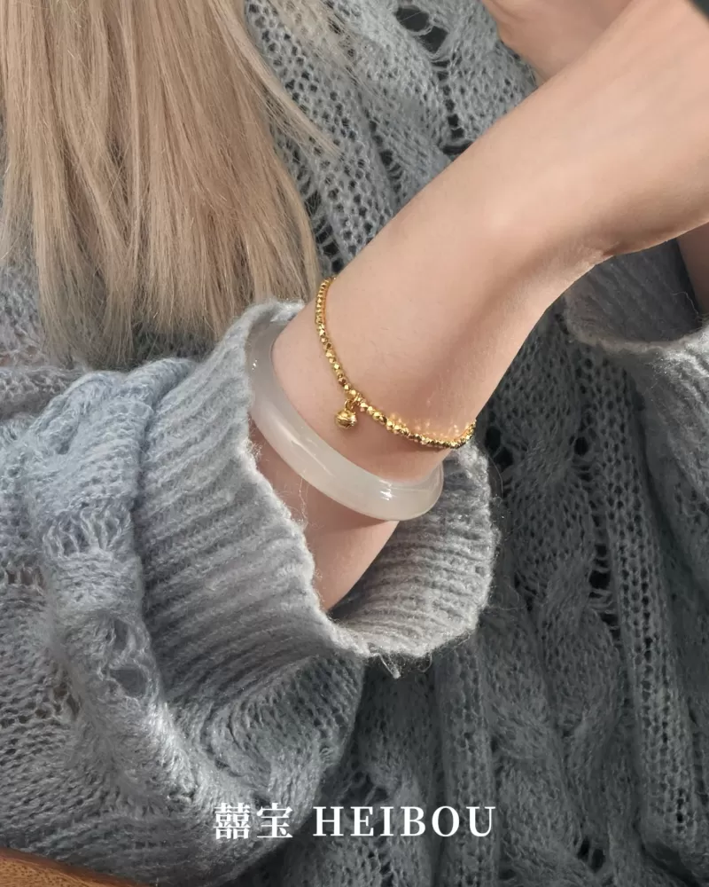 【5G实心】铃铛蹦迪珠串手链