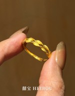 【5G实心】麦穗戒指（可调节）