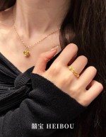 【5G实心】麦穗戒指（可调节）