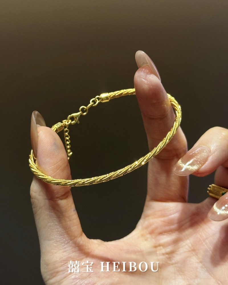 【5G实心】麻花满天星-手环