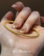 【5G实心】麻花满天星-手环