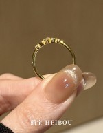 【6D镶嵌】点转排戒戒指