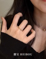 【6D镶嵌】点转排戒戒指