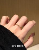 【6D镶嵌】点转排戒戒指