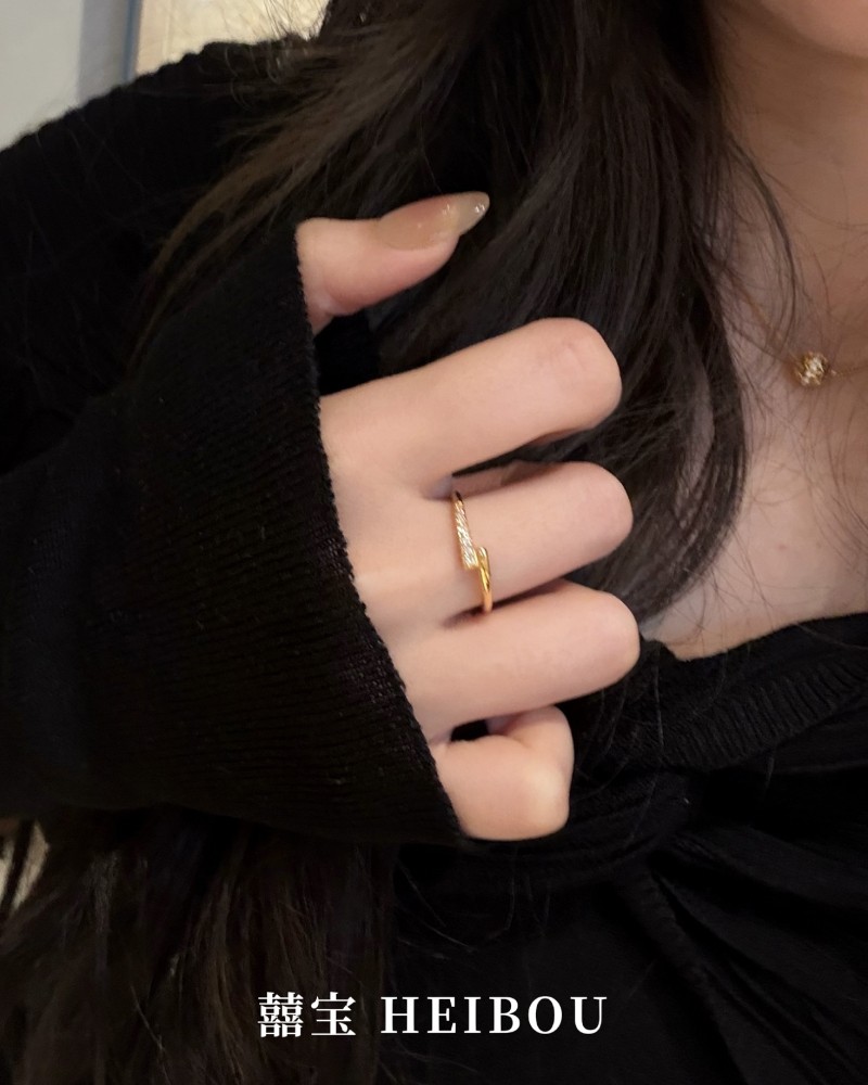 【6D镶嵌】交错星轨戒指