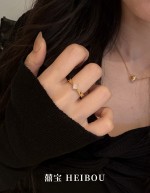 【6D镶嵌】公主方钻戒指