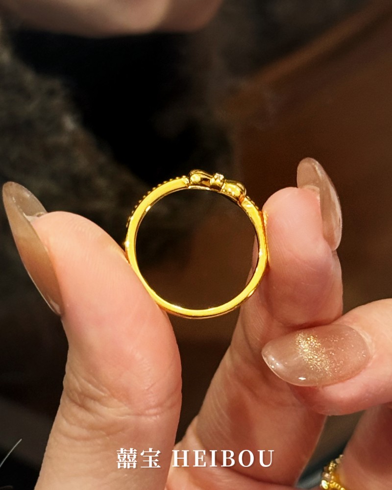 【6D镶嵌】小蝴蝶结-戒指