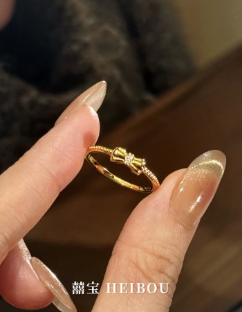 【6D镶嵌】小蝴蝶结-戒指