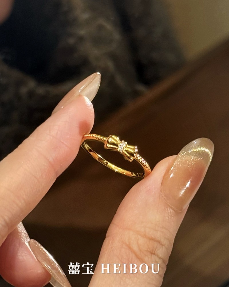 【6D镶嵌】小蝴蝶结-戒指