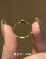 【6D镶嵌】方形虎眼戒指